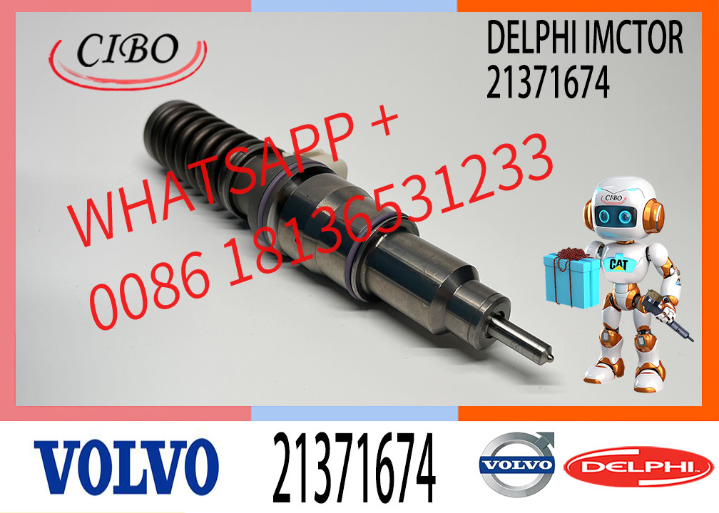 Reman Fuel Injector BEBE4D24003 BEBE4D24103 21371674 21340613 85003265 for VOL-VO FH12 12.8L D13A FH12 MD13 Engine