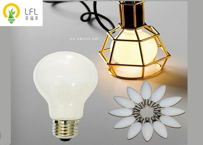 4W G45 Dimmable Filament Decorative LED Bulbs With Golden / Clear Glass