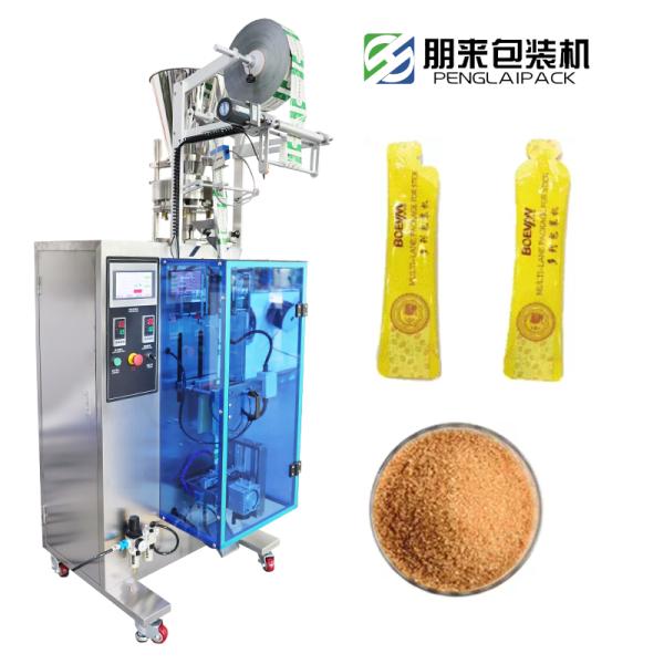 Sugar Milk Tea Bag Granule Packing Machine 2kw For Small Stick Sachets Filling