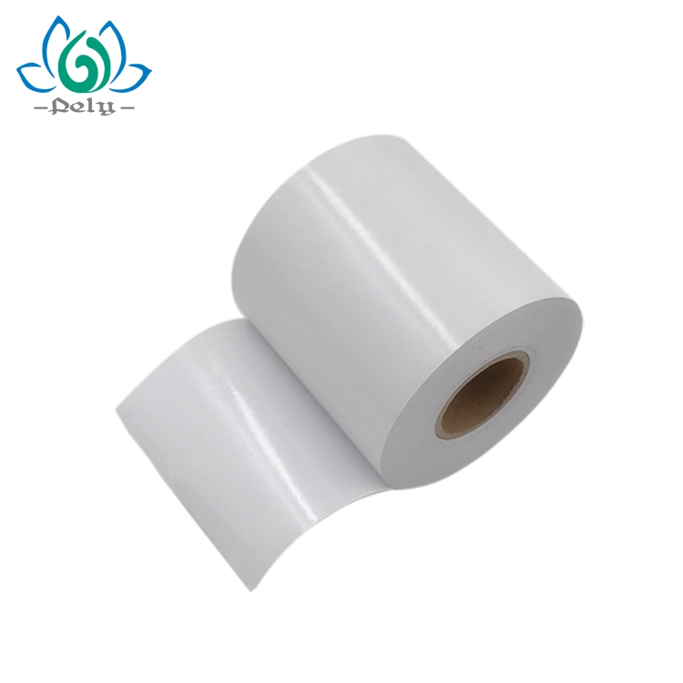 Linerless Waterproof Self Adhesive Labels In Rolls For Supermarket