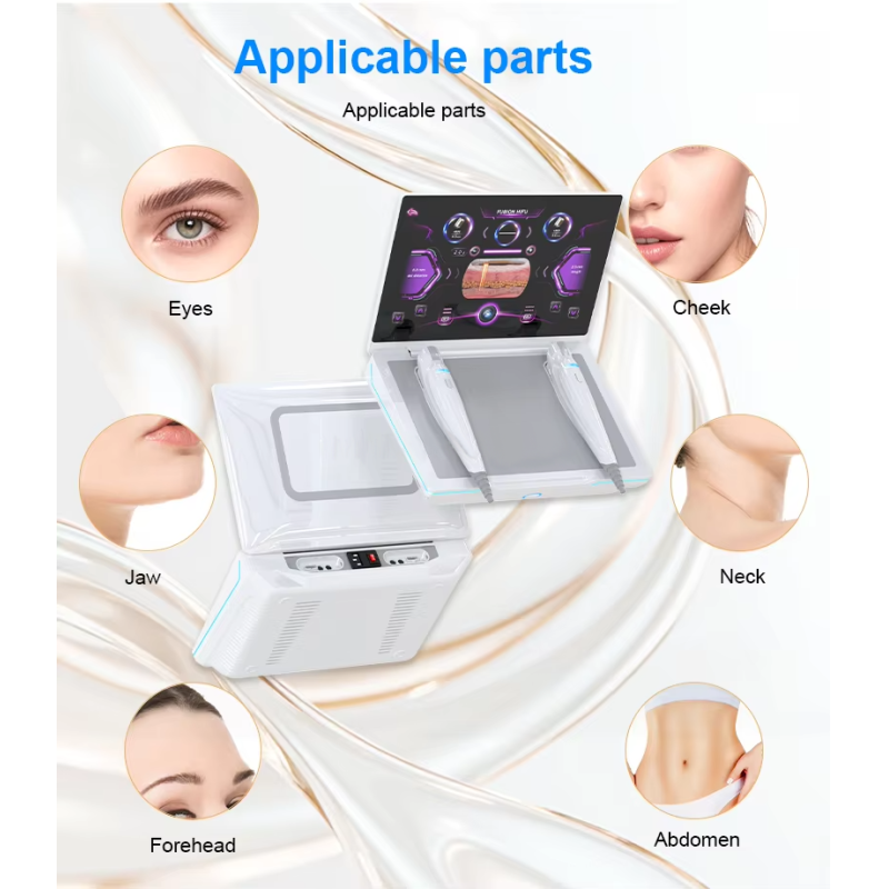 Skin Rejuvenation Wrinkle Removal Face Skin Lifting 12D Hifu Machine