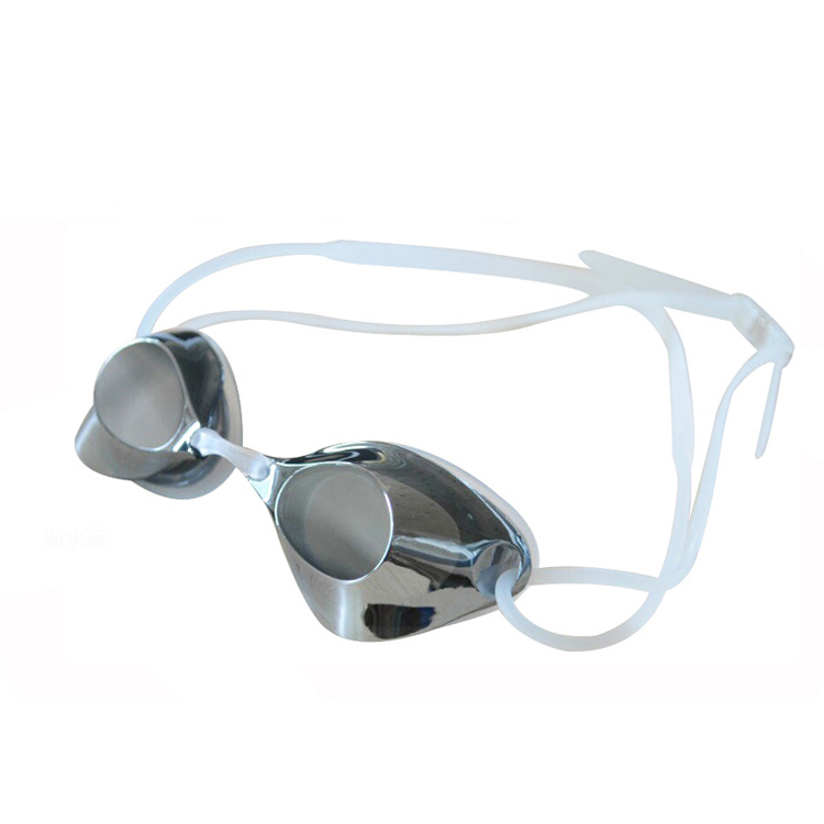 No Leaking Antifog Ironman Swim Goggles With Interchangeable Nose