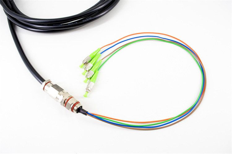 4 6 8 12 24 36 Core Outdoor Waterproof Armoured Fiber Optic Pigtail Patch Cord