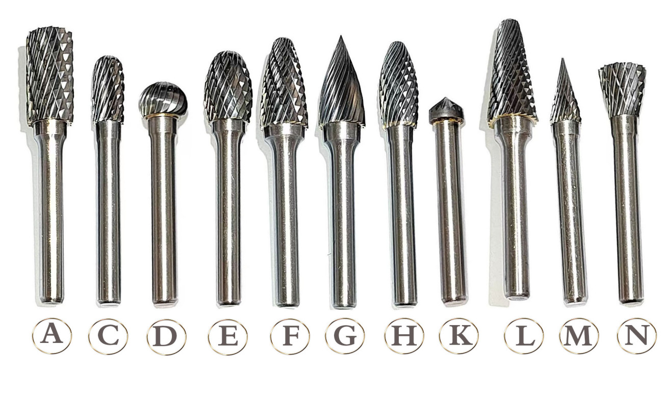 6mm Carbide Cutting Tools Carbide Burrs Set Carbide Cutter Rotary Files