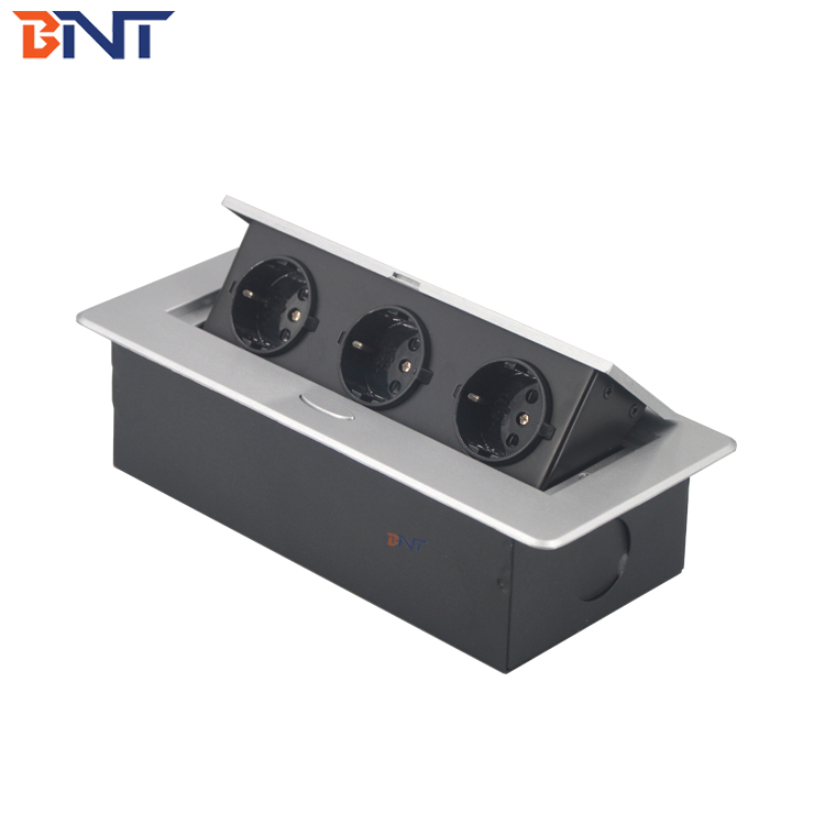 Russia popular EU power outlet hidden popup desktop power socket