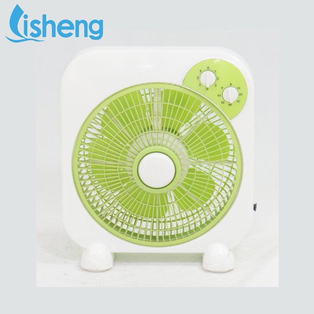 12v 10 Inch Rechargeable Table Fan With Adapter And Timer