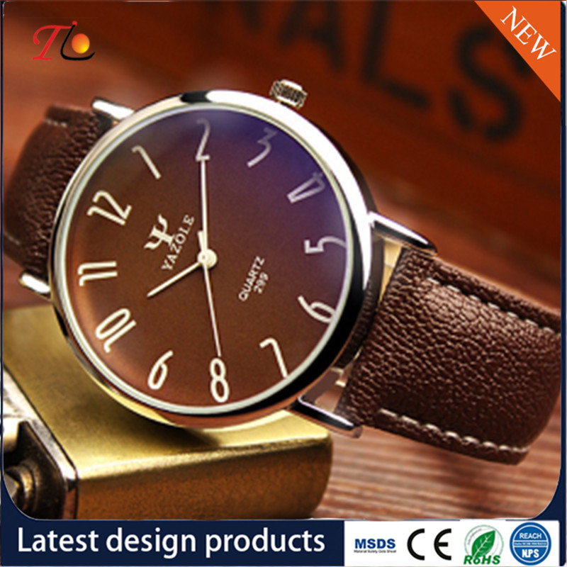 Wholesale PU Watch Round Dial Alloy Case Quartz Watch Fashion Watch Concise Style PU Strap Elegant Style