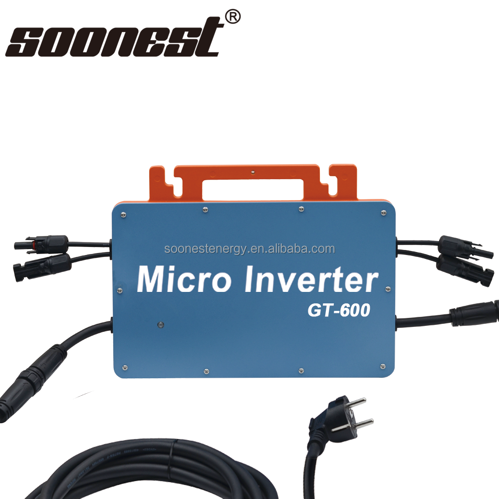 600W 800W 1200W Single Phase Micro Inverter System Micro Inverters For Solar Panels Solar Panel With Micro Inverter