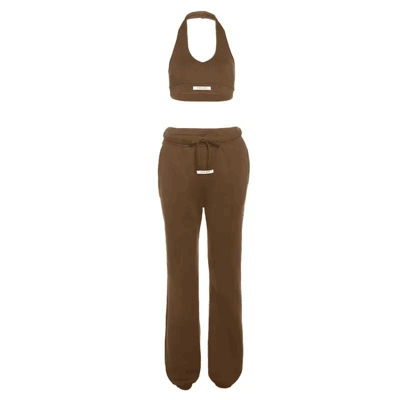 Summer Custom Logo Tank Crop Top with Shorts Jogger Set Tracksuit Two Piece Set for Women Clothing