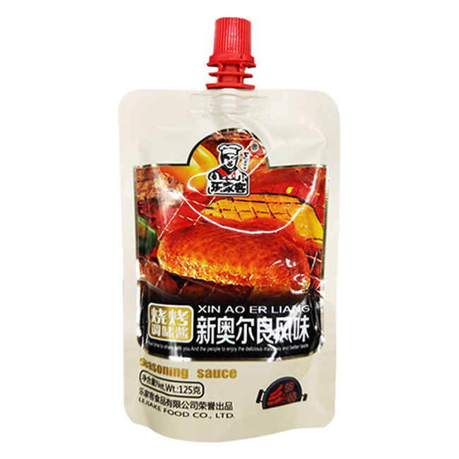Liquid plastic bag digital printing Customized Standing plastic nozzle bag