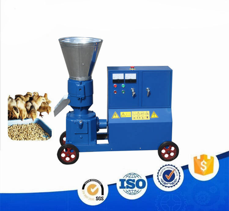Roller Matrix Poultry Feed Making Machine Wood Pellet Machine For Fertilizer