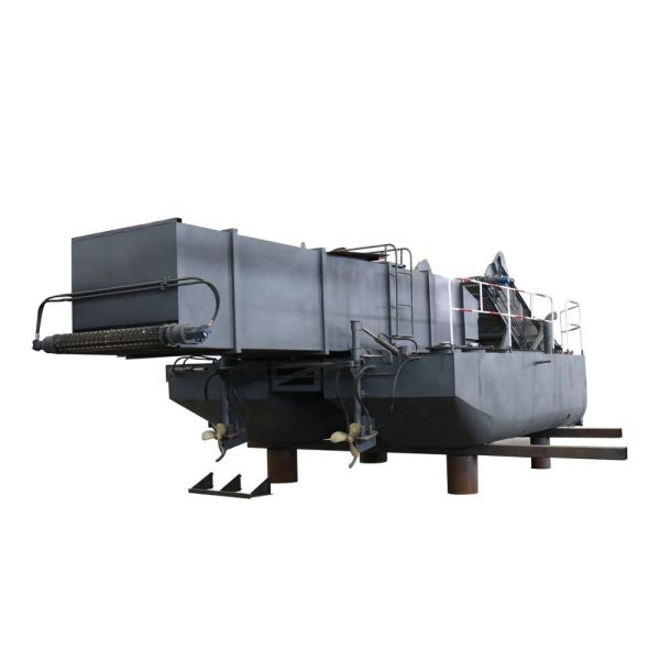 Mini Size Aquatic Weed Harvester with 103KW Power and 12t Loading Capacity for Efficient Water Hyacinth Harvesting
