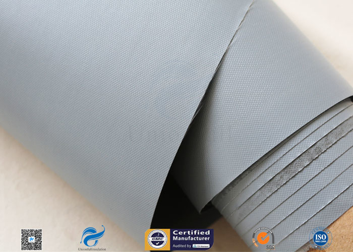 7628 0.25mm PVC Coated Fiberglass Cloth For Flexible Air Fabric Ducting
