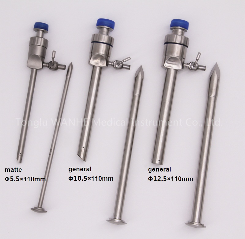 Cross-Type Membrance Valve Trocar of Laparoscopic Instruments