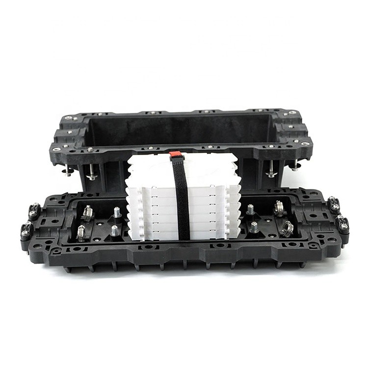 144 Core Underground Fiber Optic Splice Closure Inline Style