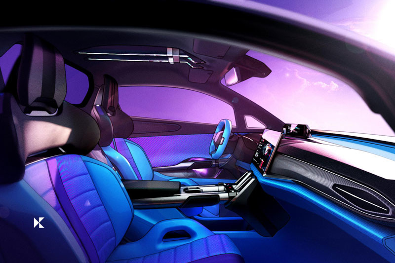 Pure Electric Sedan EV Electric Vehicle Hapo SSR 2024 Ultimate Track Edition Sports Car