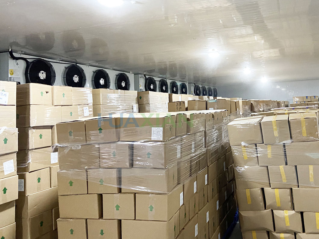 Low Temperature Walk In Freezer -18~-20°C Adjustable For Fish Meat Poultry