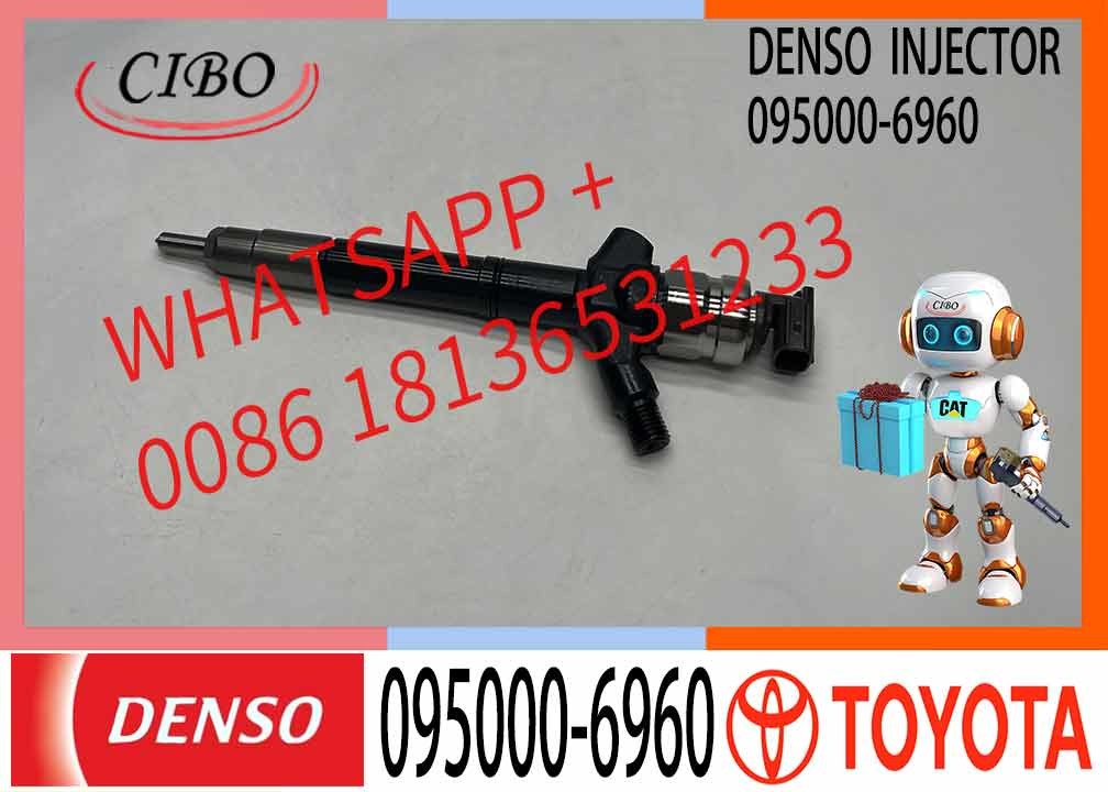 Diesel Fuel Engine Injector 095000-6410 23670-0R030 095000-6960 23670-09180 Avensis 2.2 D 2AD-FTV engine parts