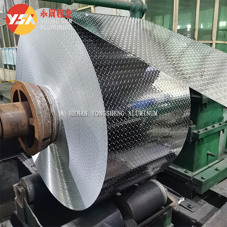 Custom 4 X 8 Aluminum Checker Plate 1.5mm 5754 Embossing Aluminum Diamond Plate Sheet Roll