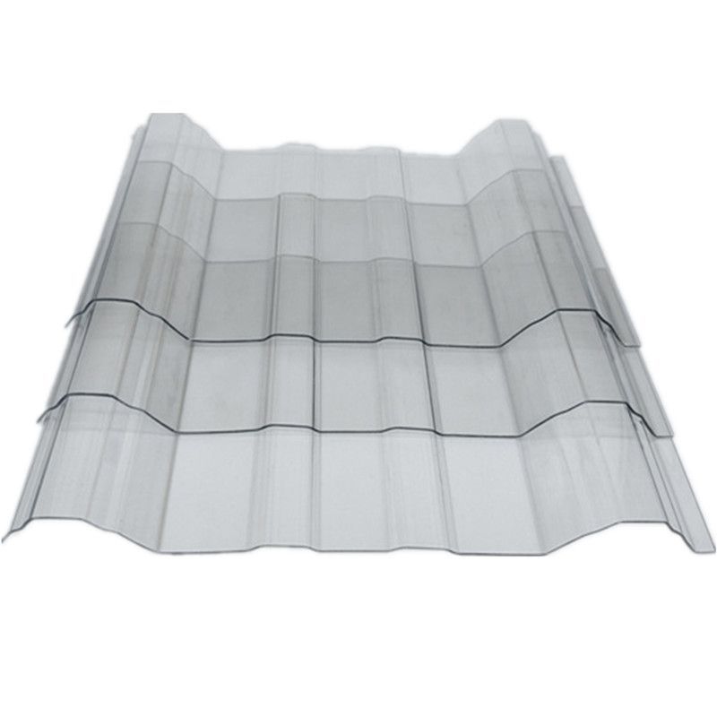 Anti Ultraviolet Plastic Roof Panel Durable Clear Corrugated PC Policarbonato/Polycarbonate Sheet