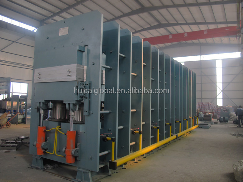 Customers' Requirement Rubber Conveyor Belt Making Machine Hot Press Vulcanizing Press