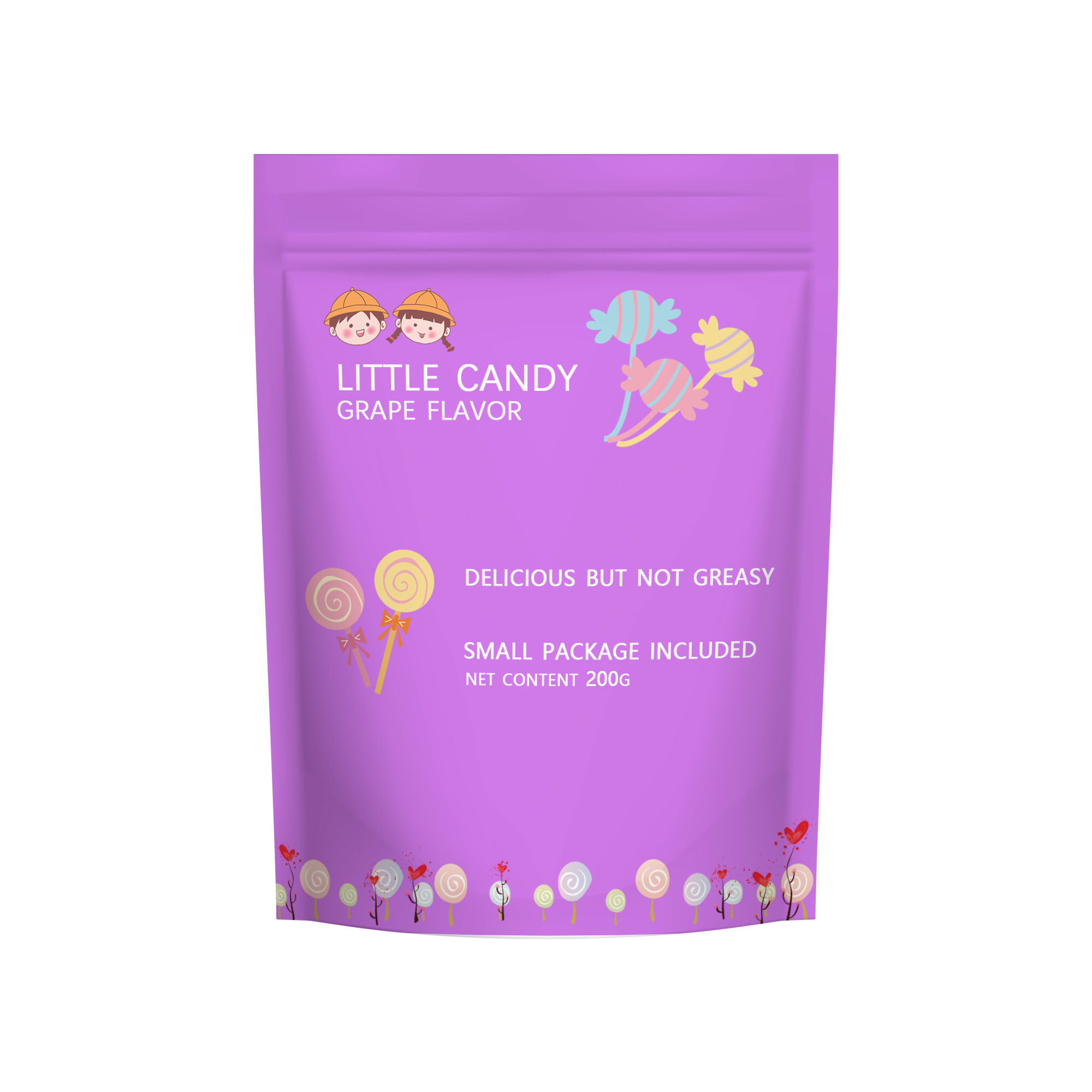Heat Sealable Food Bags For Candy Packaging Medications Vitamins Plastic Aluminum Foil Packets