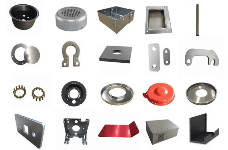Aluminum Galvanized Auto Stamping Parts Stainless Steel Fabrication