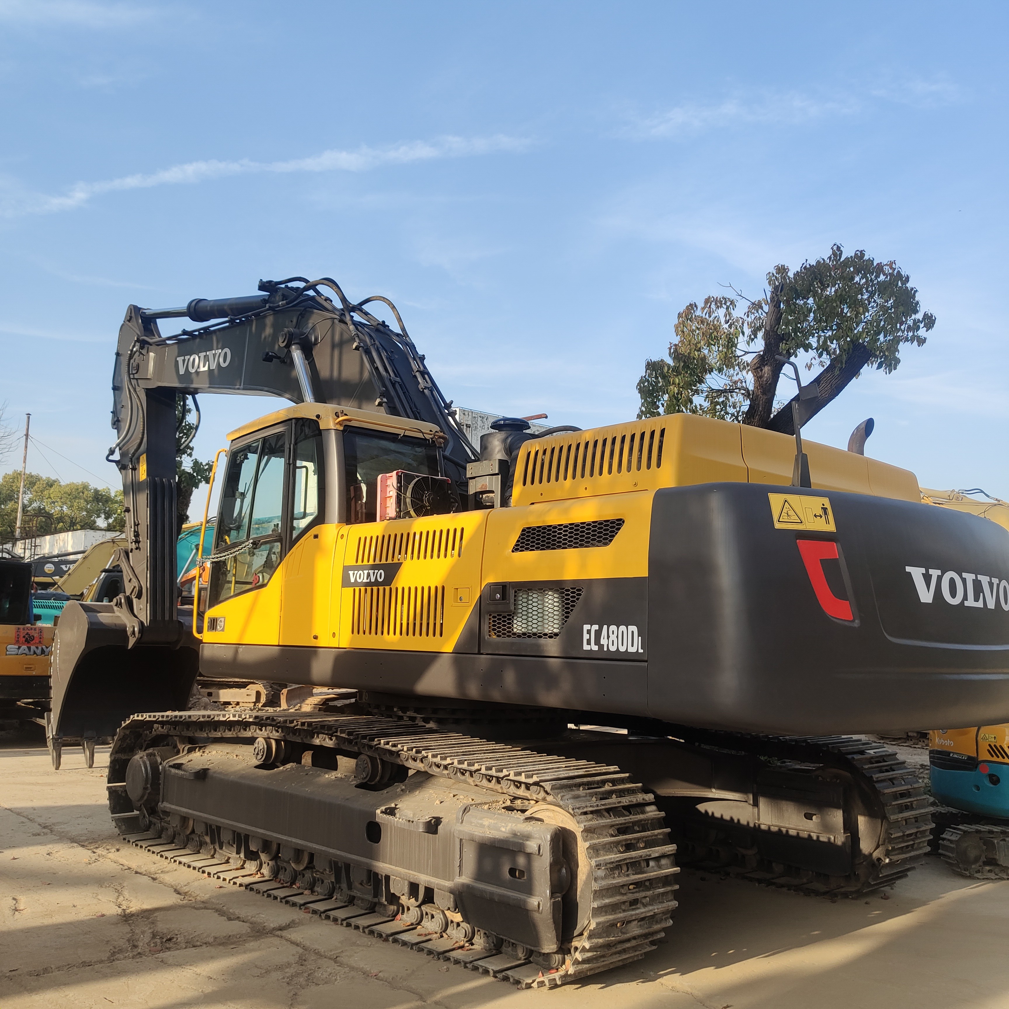 EC480D Used Volvo Excavator 48 Ton With Volvo- D13-T4 Engine