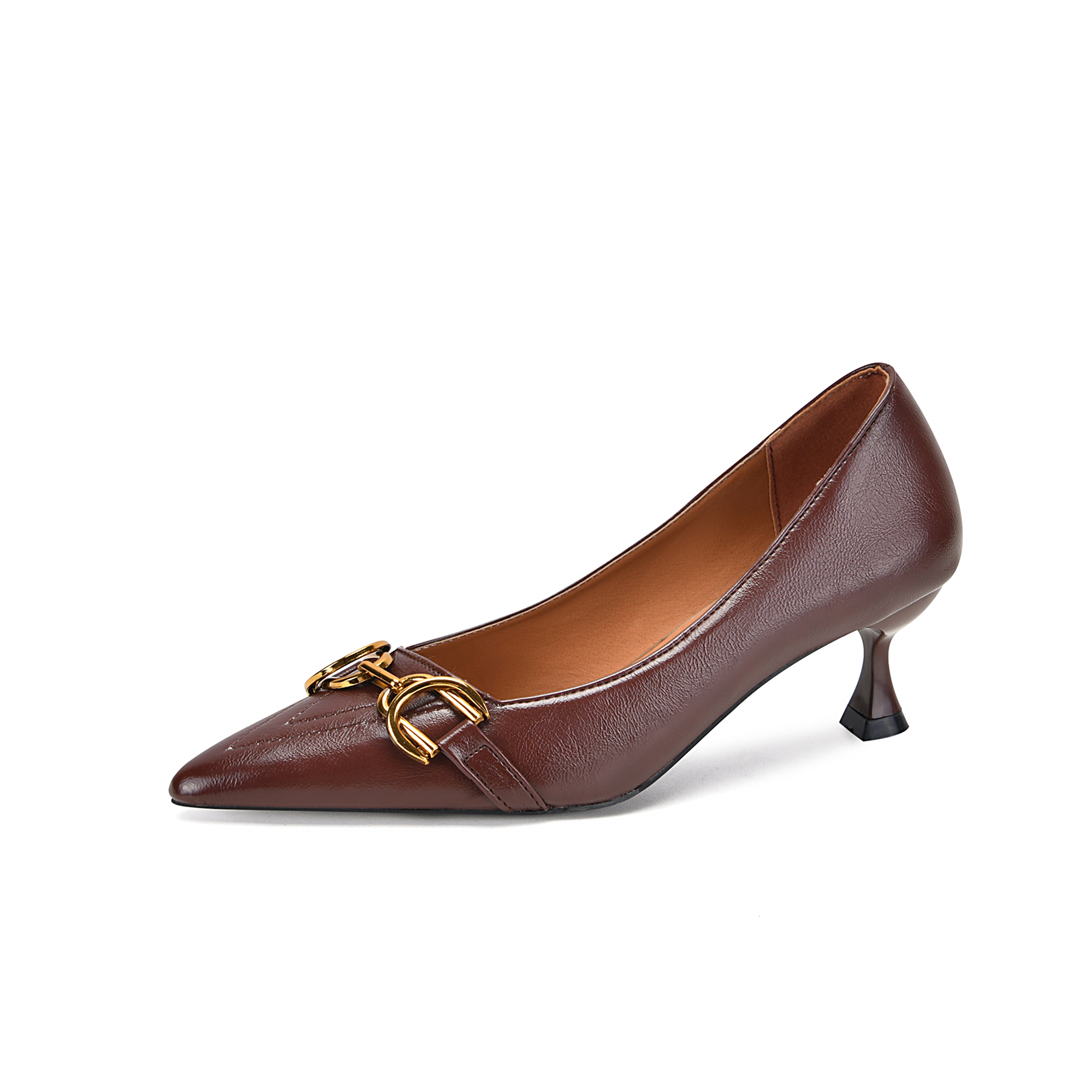 Business Office Ladies Casual Fashion Pointed Toe Non Slip High Heels Shallow Mouth