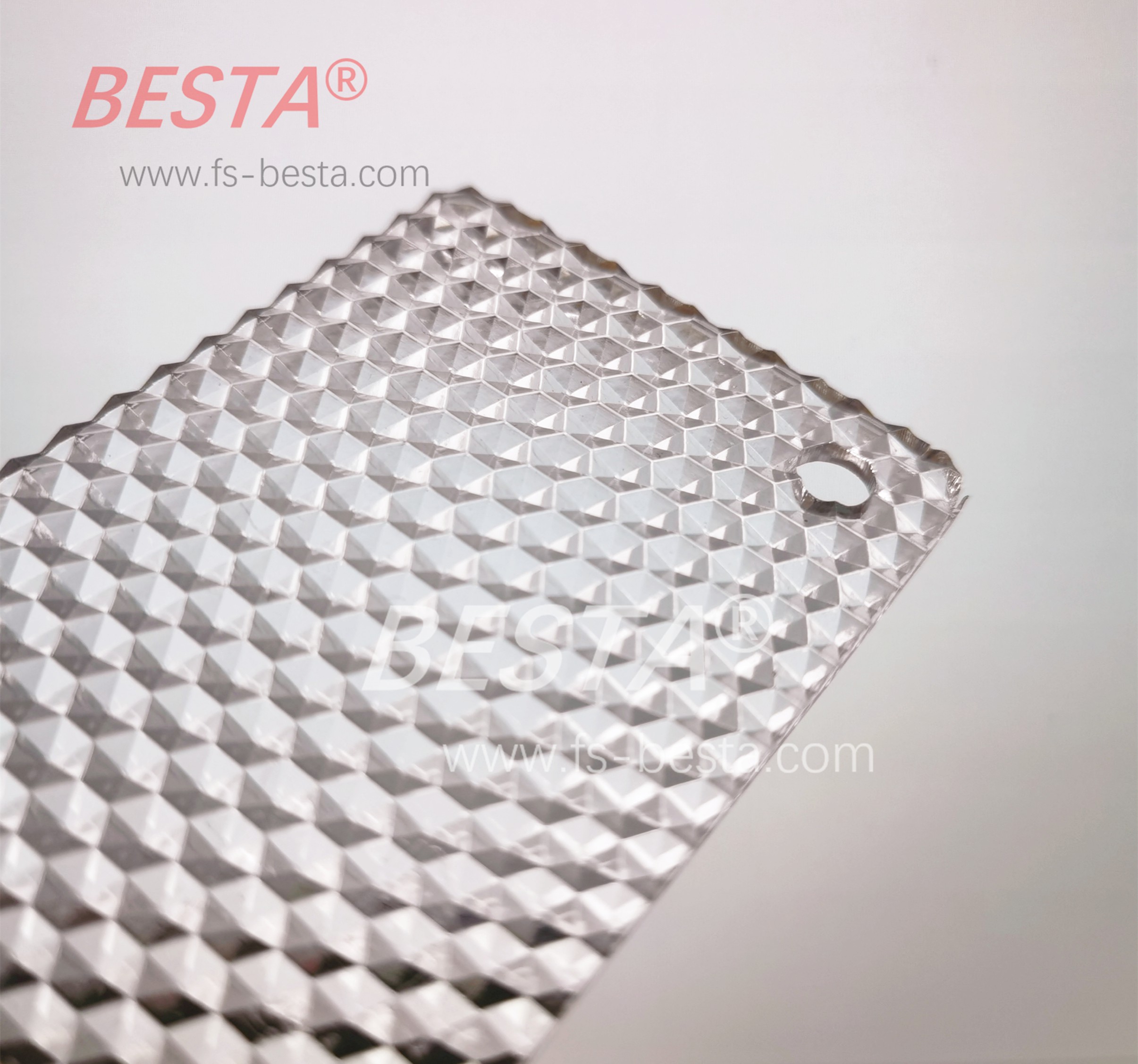 Extruded Textured Clear Acrylic Sheet PMMA Stone Grain Decorative Acrylic Panels