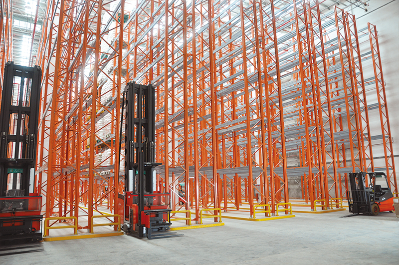 Warehouse Storage VNA Racks Warehouse Very Narrow Aisle Racking System