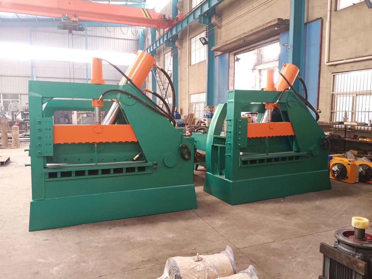 Steel Shearing Machine Waste Scrap Sheet Shears\Q43 Series Crocodile Hydraulic Steel Shearing Machine\Alligator