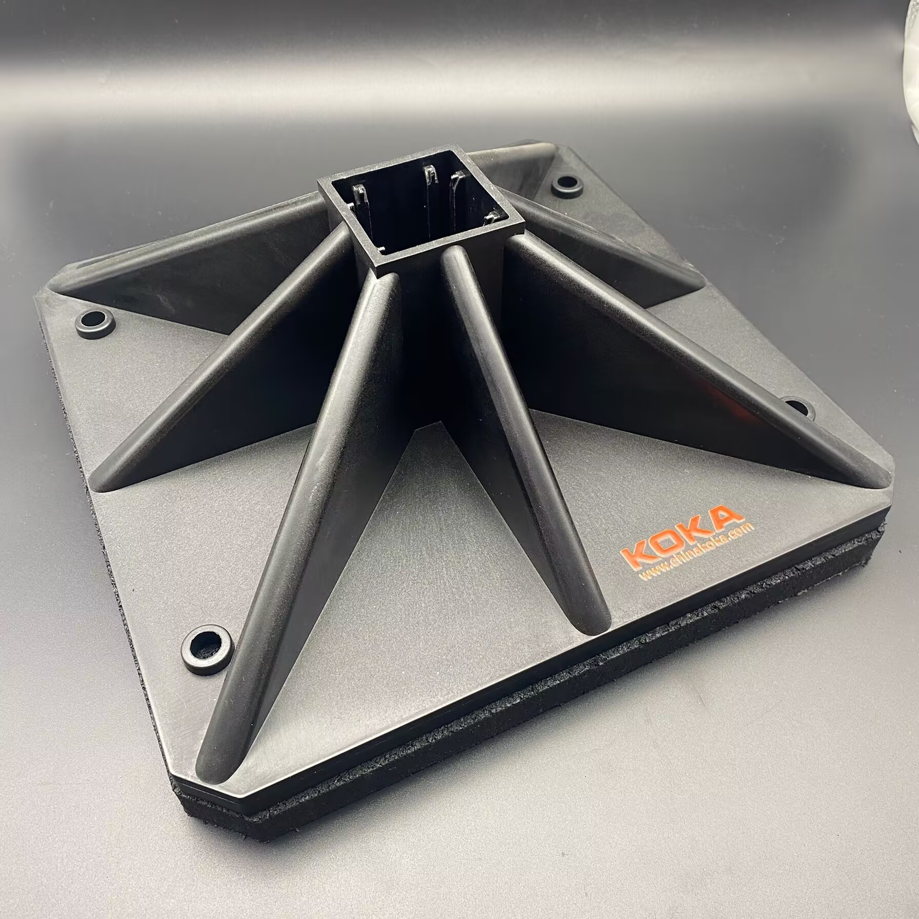 Hvac Anti-vibration Square PVC Rubber Foot