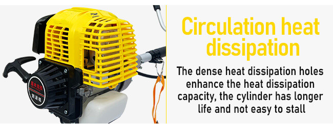 High Side Hanging Gasoline Brush Cutter 4 Stroke Backpack Brush Cutter 31CC
