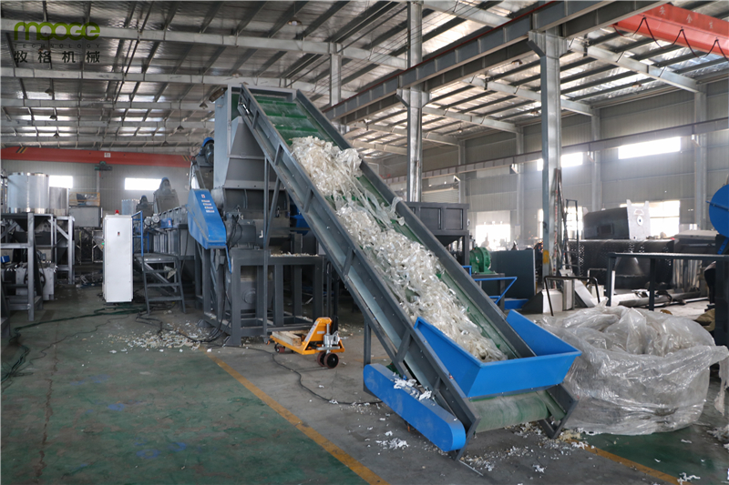 Agricultural Plastic Film Recycling Machine 5000kg/H HDPE Plastic Film Granulator