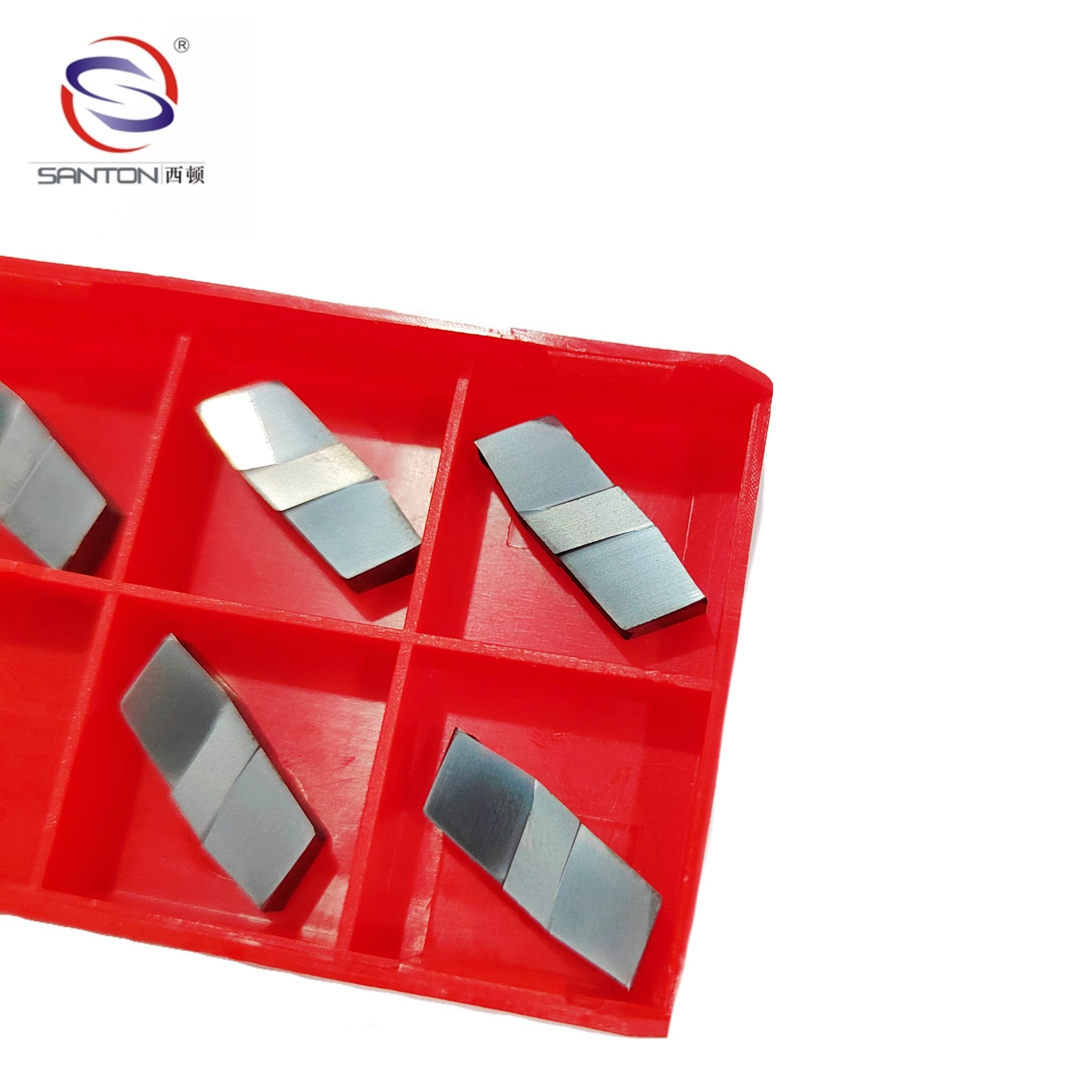 GIP4.00-0.40-AN4 Black Coated Double Sided CNC Carbide Inserts For Cutting Edge