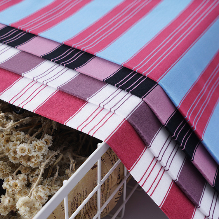 Combed Cotton Stripe Fabric
