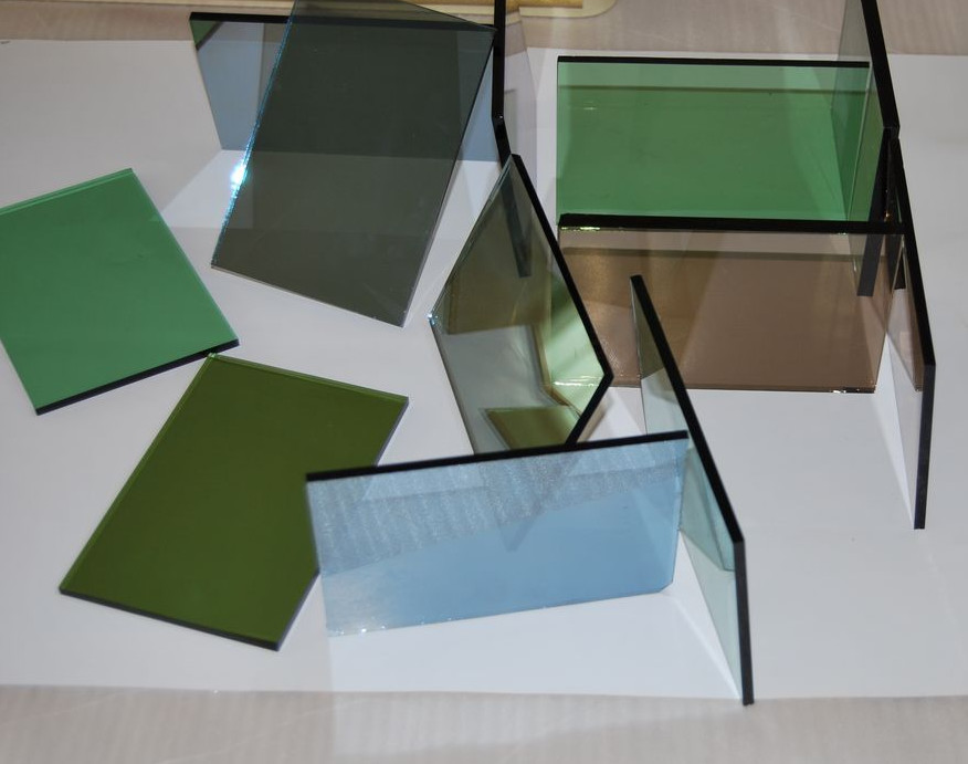 Decorative Reflective Tempered Glass 2-19mm Float Glass With Transmittance