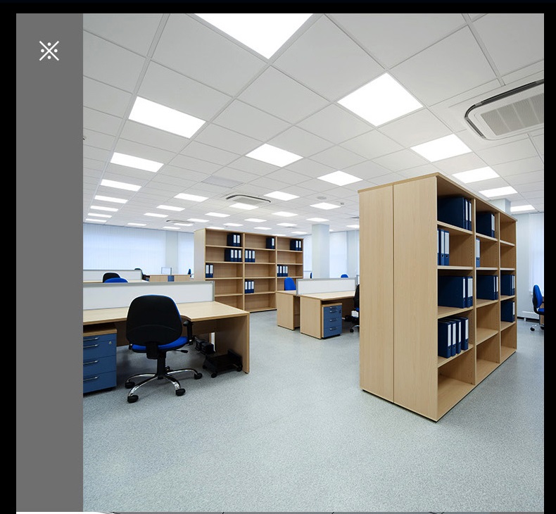 72W Prismatic Back Light LED Ceiling Light 595x595x19 Color Temperature CCT 3000k-6000k
