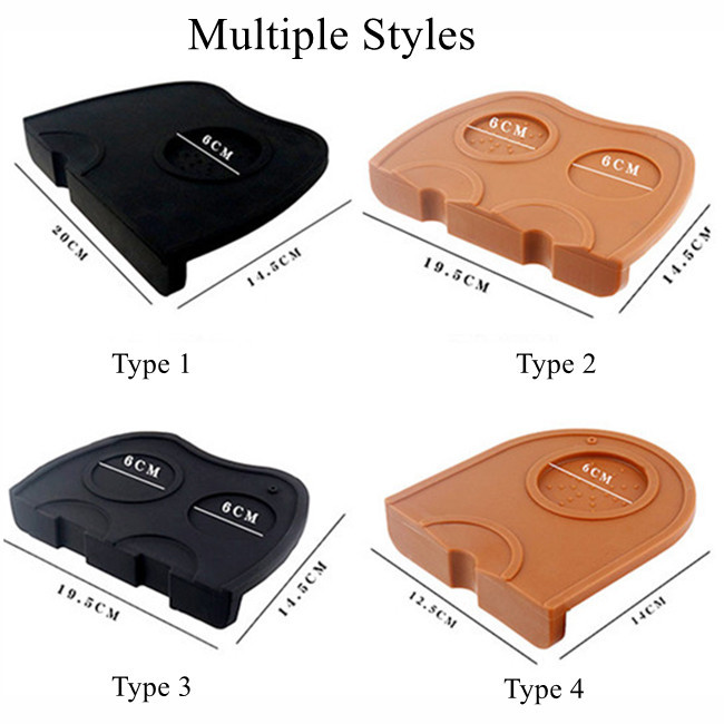 Silicone Rubber Espresso Tamping Mat 18cm*10cm*10cm Coffee Tea Accessories