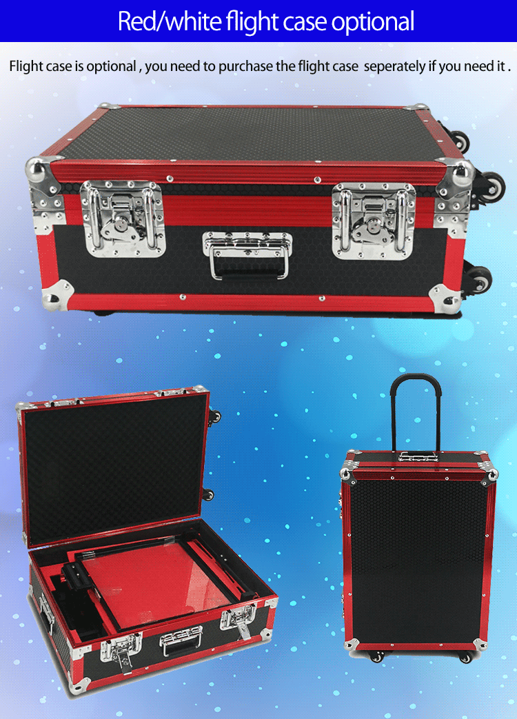 Broadcast Teleprompter with Tripod and Remoter 24inch Single Screen Built-in Prompter