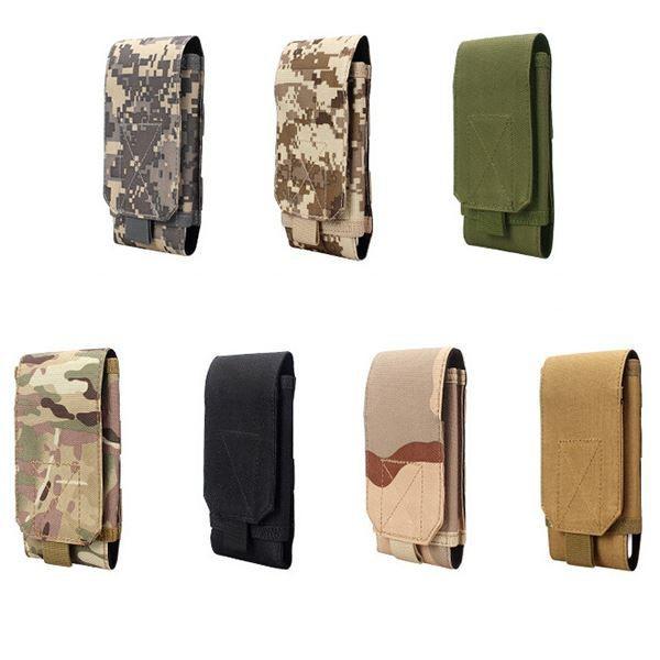 Tactical Waist Pouch EDC Molle Waist Bag Belt Phone Pouch Holster Purse Carrying