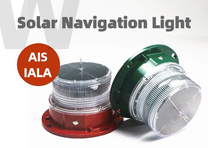 Marine Aids AIS Light To Navigation And Monitor Red Green Yellow Buoys