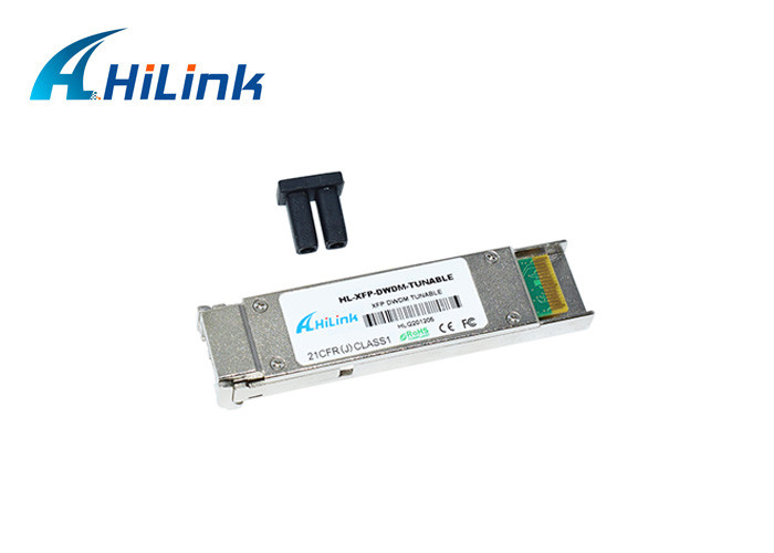 80km 10Gb/S Tunable DWDM XFP Transceiver 50GHz ITU Channel