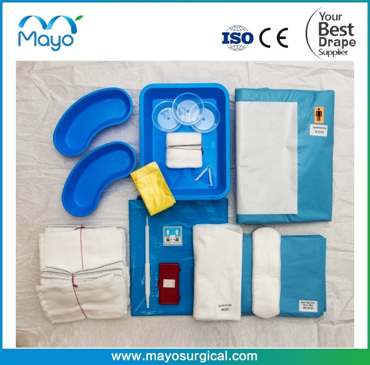 MAYO Surgical C-Section Procedure Pack With Cesarean Drape