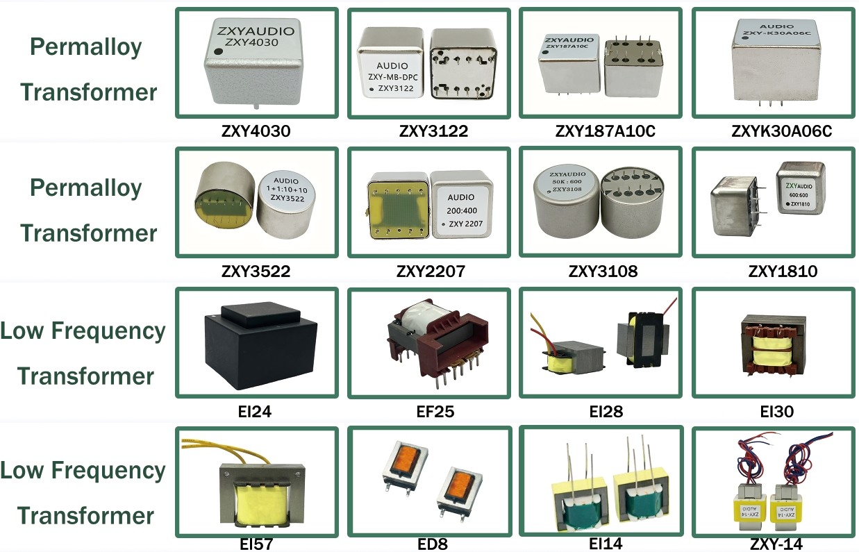 Soft Pin EI14 Audio Transformer 600:600 1:1 1:10 Digital Audio Signal Isolation