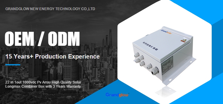 22 in 1out 1000vdc Pv Array High Quality Solar Longmax Combiner Box with 3 Years Warranty