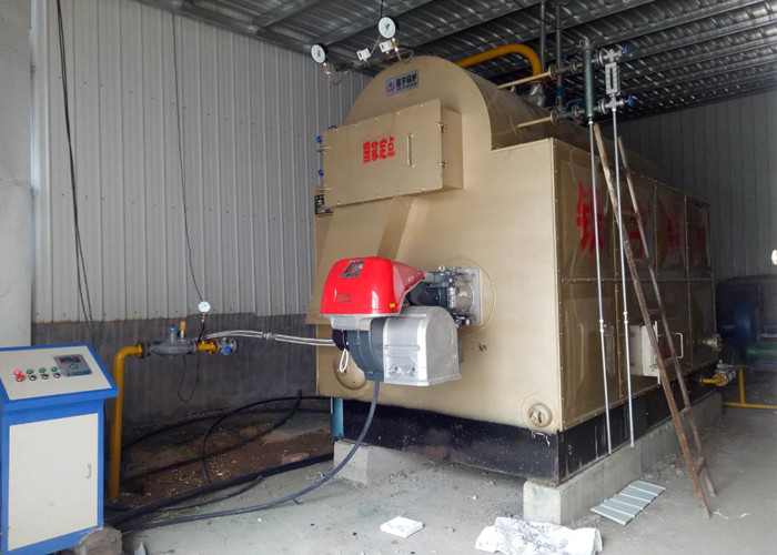 Fire / Water Tube Wood Steam Boiler Easy Operation Environmental Protection