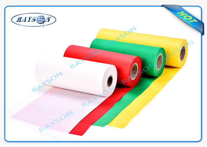 Tear - Resistant 70gr Width 53cm Pp Non Woven Fabric For Box Spring Cover
