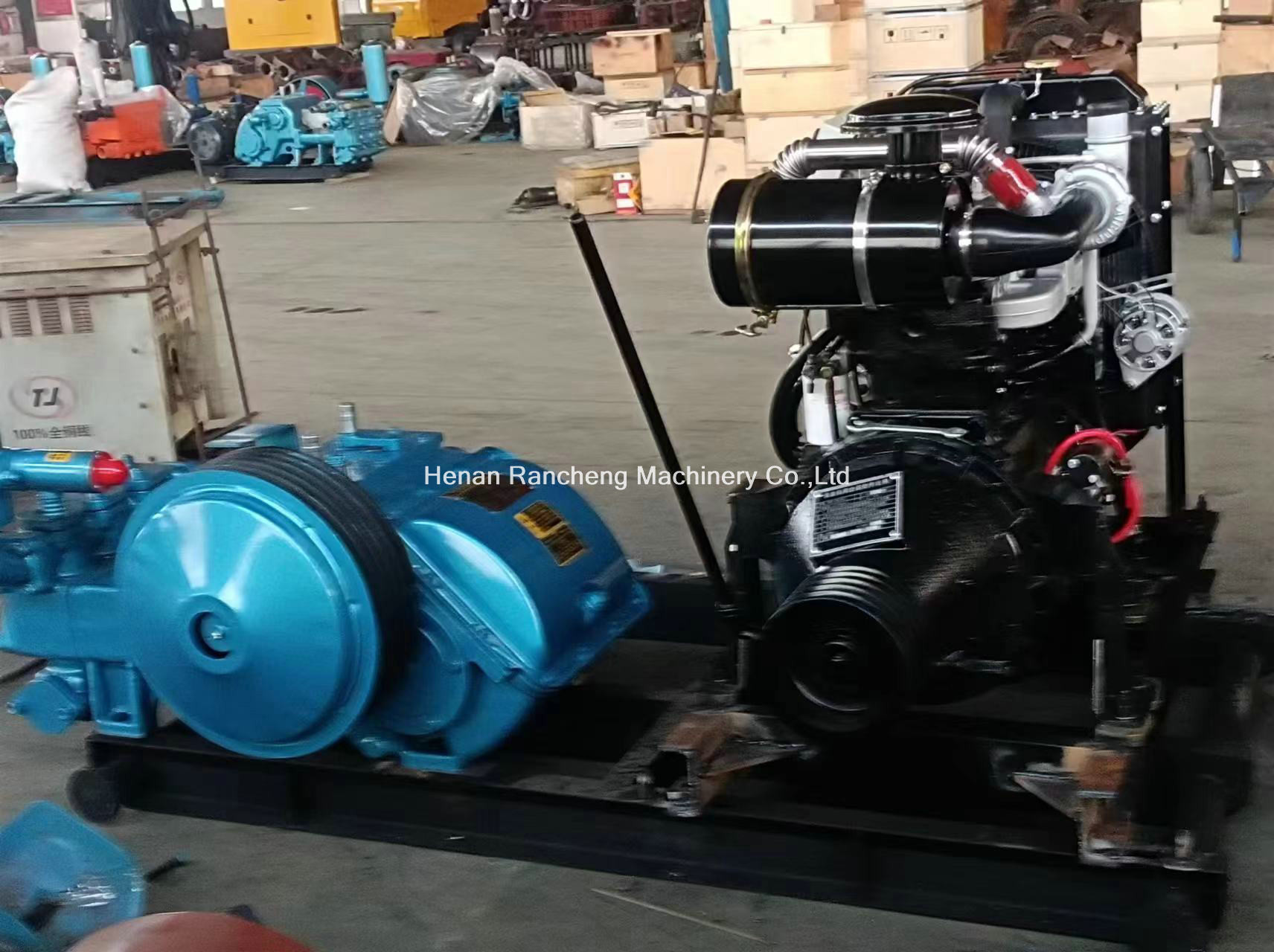 Multi Functional Drilling Mud Pump 90KW Power 66mm Stroke 260mm Cylinder Diameter